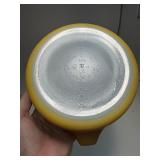 Vintage Pyrex Old Orchard 1 Qt Lidded Casserole Dish Yellow