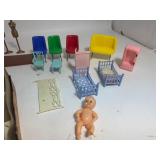 Vintage Doll House Accessories