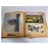 Scrap Book Full of Vintage Cut Outs