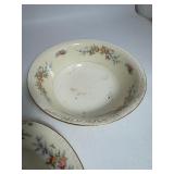 1950s Homer Laughlin Eggshell Nautilus Dinner Plates