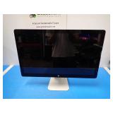 Apple Thunderbolt Display A1407 // 27" screen with 2560 x 1440 Resolution // Includes power and display cables // Chip on the edge of screen