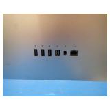 Apple Thunderbolt Display A1407 // 27" screen with 2560 x 1440 Resolution // Includes power and display cables // Chip in the edge of screen