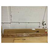 Reed Blinds Manual Roll-Up Cord Free Roman Shades, Chocolate, 72" W x 72" L