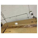 Reed Blinds Manual Roll-Up Cord Free Roman Shades, Chocolate, 72" W x 72" L