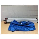 Ozark Trail 10x10 Instant Slant Leg Pop Up Canopy Tent  Pop-Up Outdoor Shelter for Camping, Tailgating & Beach  Blue