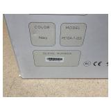 bObsweep Dustin Wi-Fi Connected Self-Emptying Robot Vacuum and Mop, Navy
