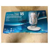 Kokido White and Blue Telsa 18 Rechargeable Pool Vacuum