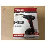 Hyper Tough 20V Max Brushless Cordless Drill Driver with 1.5Ah Lithium-Ion Battery and Charger