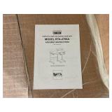 CD-2706A-WG01 Basic Computer Desk With Drawer And Pull Out Scanner Panel - Woodgrain