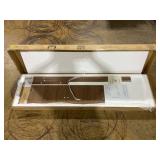 Walker Edison Furniture Company 58 in. Mid-Century Modern Mocha Wood TV Stand with 2 Reeded Doors (Max TV Size 65 in.)