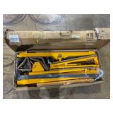 11 ft. Yellow Drywall Lift Panel Lift Drywall Panel Hoist Jack Lifter