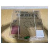 Signature Fitness 2" Olympic Bumper Plate Weight Plates with Steel Hub in Pairs or Sets - 100% Virgin Rubber SET OF 2