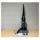 BISSELL Upright Vacuum, PowerForce Helix, Bagless, Lightweight and Powerful, Helix Dirt Separation System, Hard Floor and Carpet, Hose, Wand, Dusting Brush and Crevice Tool, 3313, Black/Blue
