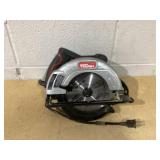 Hyper Tough 12 Amp Corded 7-1/4 inch Circular Saw with Steel Plate Shoe, Adjustable Bevel, Blade & Rip Fence