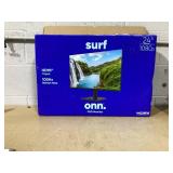 onn 24" FHD (1920 x 1080p) 100hz Office Monitor with 6.07 ft HDMI Cable, Black
