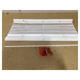 Mainstays 1" Cordless Vinyl Room Darkening Horizontal Mini Blinds, White, 29"W x 48"L