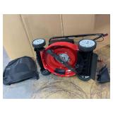 Troy-Bilt 21" 163cc Gas Powered Walk-Behind Push Mower, TB120C