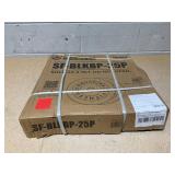Signature Fitness 2" Olympic Bumper Plate Weight Plates with Steel Hub in Pair 100% Virgin Rubber