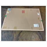 U Brands Glass Non-Magnetic Dry-Erase Board, 48" x 36", White Frosted Surface, White, Aluminum Frame