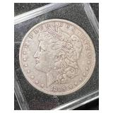 1889 US MORGAN SILVER DOLLAR