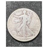 1945-D US WALKING LIBERTY HALF DOLLAR