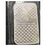 1 TROY OZ .999 FINE SILVER TRIDENTSILVER BAR
