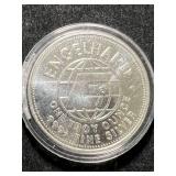1 TROY OZ .999 FINE SILVER 1982 ENGELHARD AMERICAN PROSPECTOR ROUND