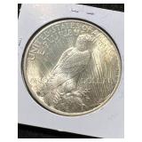 1923 US PEACE SILVER DOLLAR