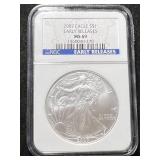2007 AMERICAN SILVER EAGLE NGC MS69