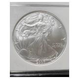 2007 AMERICAN SILVER EAGLE NGC MS69