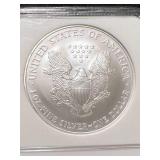 2007 AMERICAN SILVER EAGLE NGC MS69