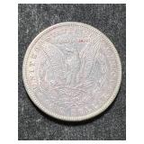 1891-S US MORGAN SILVER DOLLAR