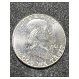 1961 US FRANKLIN HALF DOLLAR
