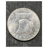 1961 US FRANKLIN HALF DOLLAR