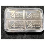 1 TROY OZ .999 FINE SILVER STAGECOACH SILVER BAR IN AIRTITE