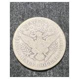 1906 US BARBER HALF DOLLAR