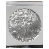 2005 AMERICAN SILVER EAGLE NGC MS69