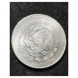 1982 MEXICAN LIBERTAD 1 TROY OZ .999 FINE SILVER