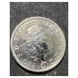 2023 BRITTANIA 1 TROY OZ .999 FINE SILVER