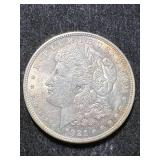 1921 US MORGAN SILVER DOLLAR