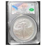 2024 AMERICAN SILVER EAGLE CAC MS70