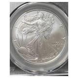 2024 AMERICAN SILVER EAGLE CAC MS70