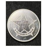 1 TROY OZ .999 FINE SILVER LIBERTY ROUND
