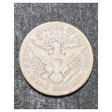 1908-D US BARBER HALF DOLLAR