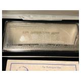 4 TROY OZ .999 FINE SILVER $100 BILL DESIGNED BAR