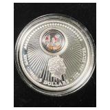 1 TROY OZ .999 FINE SILVER 2016 SOLAR SYSTEM ROUND
