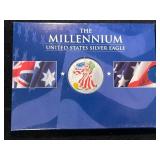 THE MILLENNIUM SILVER EAGLE 2000 IN COLOR