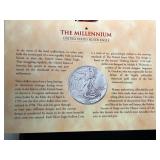 THE MILLENNIUM SILVER EAGLE 2000 IN COLOR