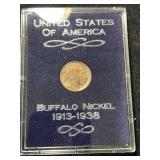 HISTORIC COINS OF THE US 1913 BUFFALO NICKEL