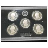 2011 STATE PARK SILVER QUARTER PROOF SET